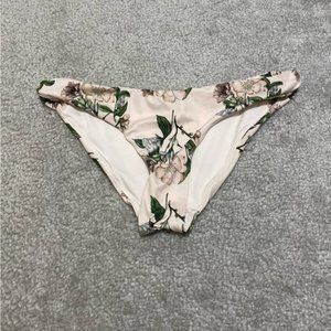 H&M Floral Print Bikini Bottoms US 6